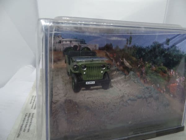 DY046 JAMES BOND CARS COLLECTION 1/43 O Scale Willy's Jeep 1953  Octopussy